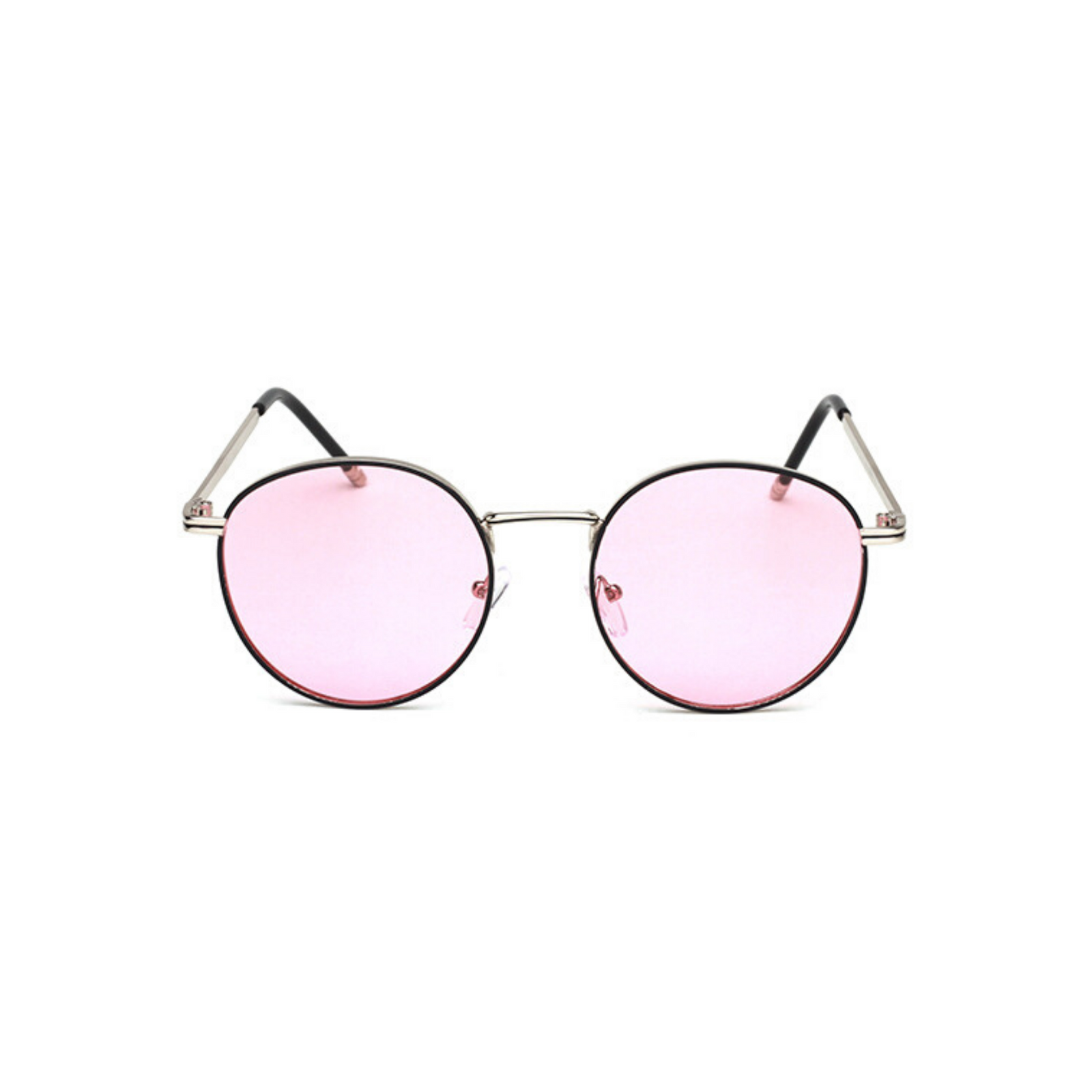 Pink see through sunglasses best sale